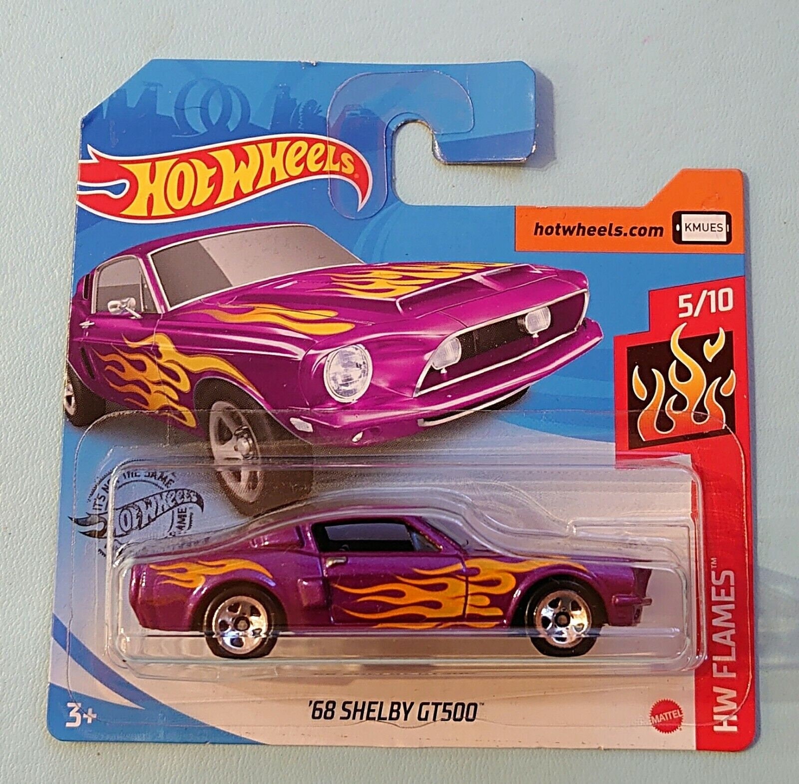 Buy Hot Wheels '68 Shelby GT 500 Purple HW Flames Perfect Online in India -  Etsy