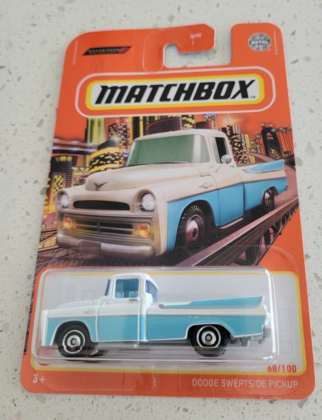 Matchbox 1957 Dodge Sweptside Pickup Truck Blue Birthday