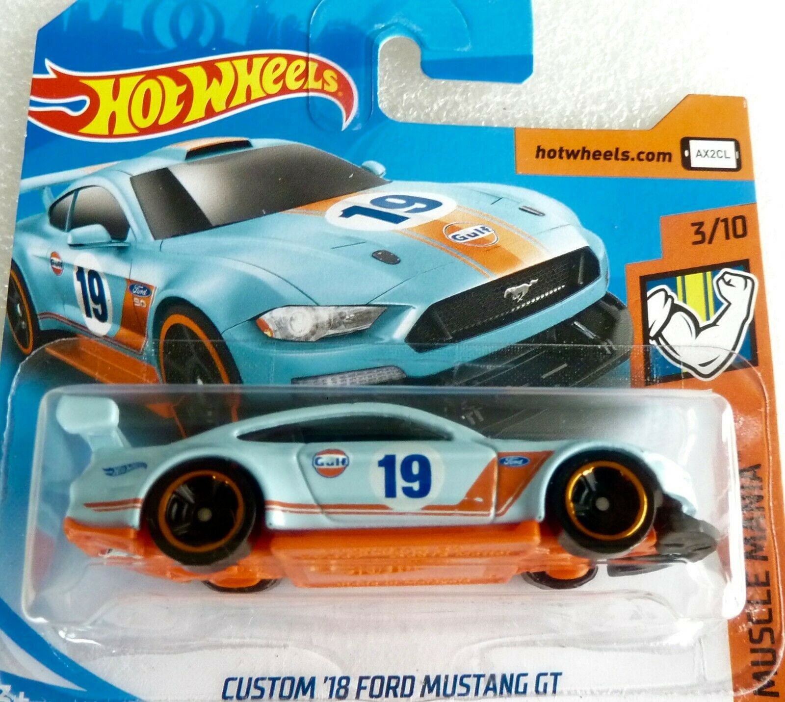 Hot Wheels Custom Ford Mustang GT Blue Muscle Mania Perfect - Etsy
