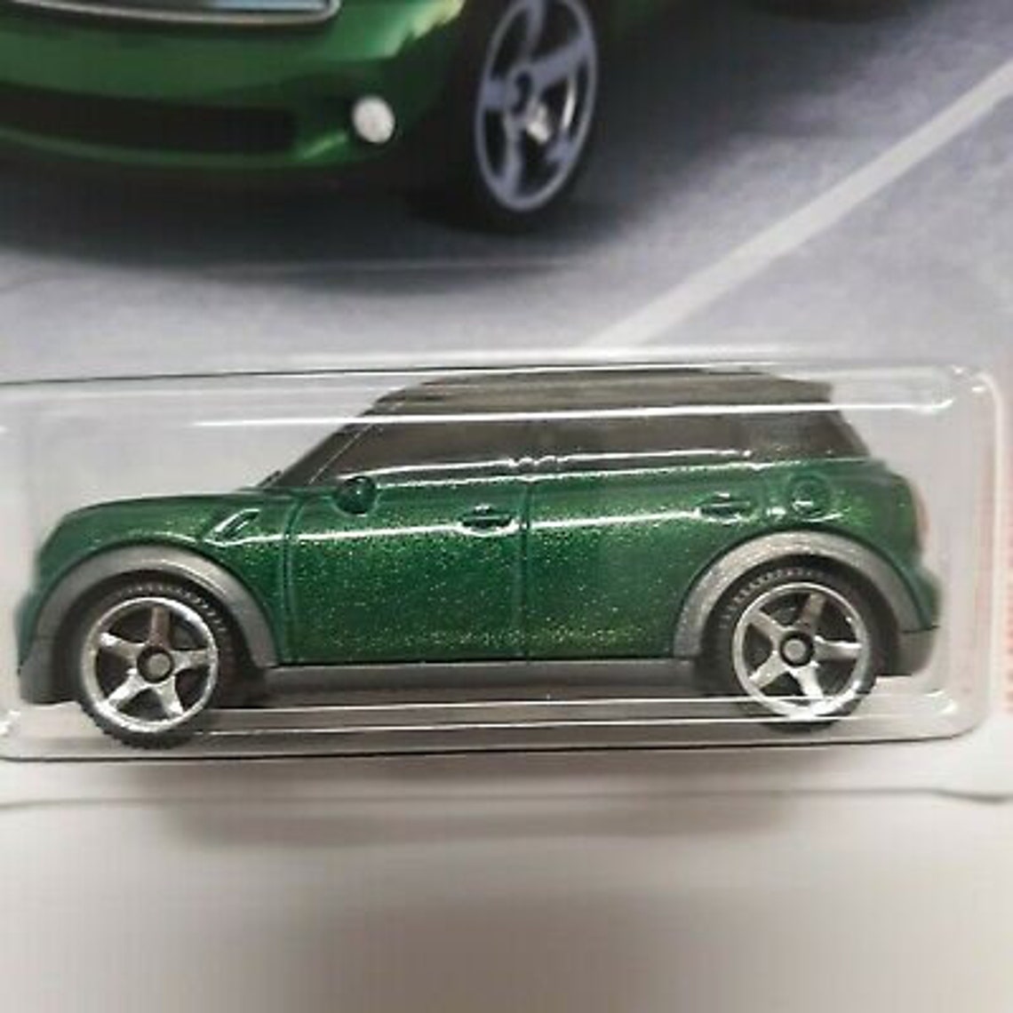 Matchbox Mini Cooper Countryman Oxford Green Metallic MBX Road | Etsy