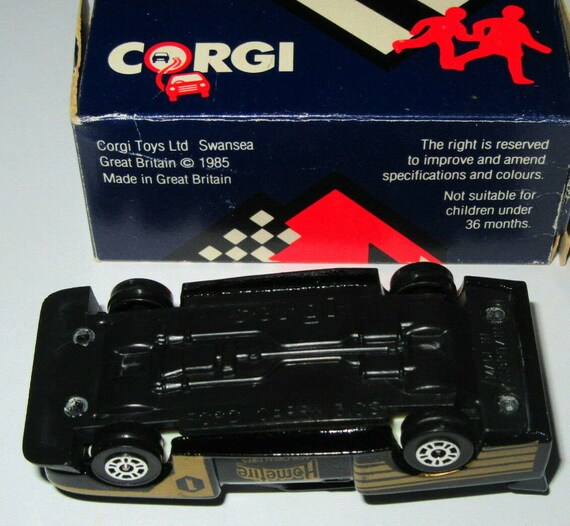 Corgi 1985 Ford Capri 3.0S Black Zakspeed MIB Number 1