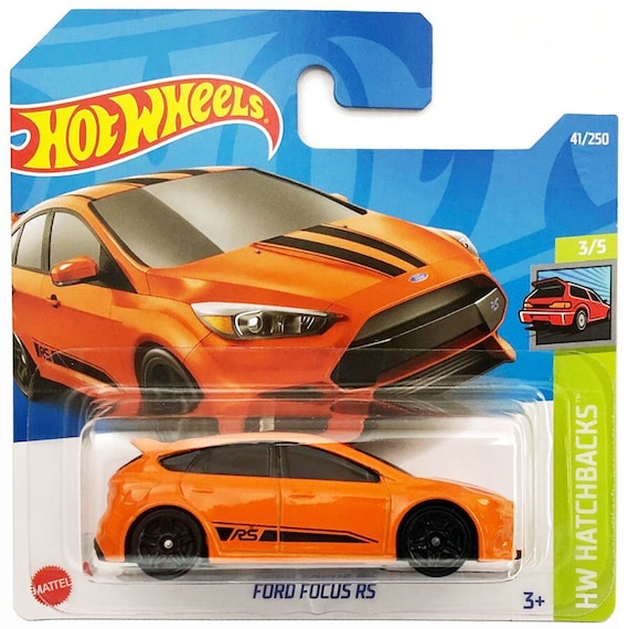 Hot Wheels Ford Focus RS Orange HW Hatchbacks Perfect Birthday - Etsy