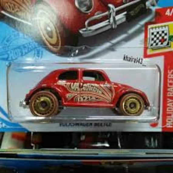 Hot Wheels Volkswagen Beetle Holiday Racers Bug New Loose