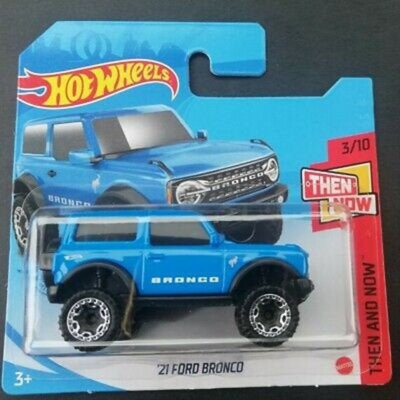 Hot Wheels '21 Ford Bronco Blue HW Then 