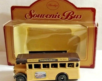 Lledo Stevelyn AEC Regal Single Deck Bus Lochgilphead Yellow Perfect Birthday Gift Rare Miniature Collectable Model Toy Car