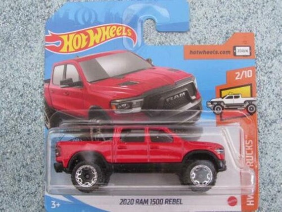 Hot Wheels 2020 RAM 1500 Rebel HW Hot Trucks 2/10 2020 Short card 