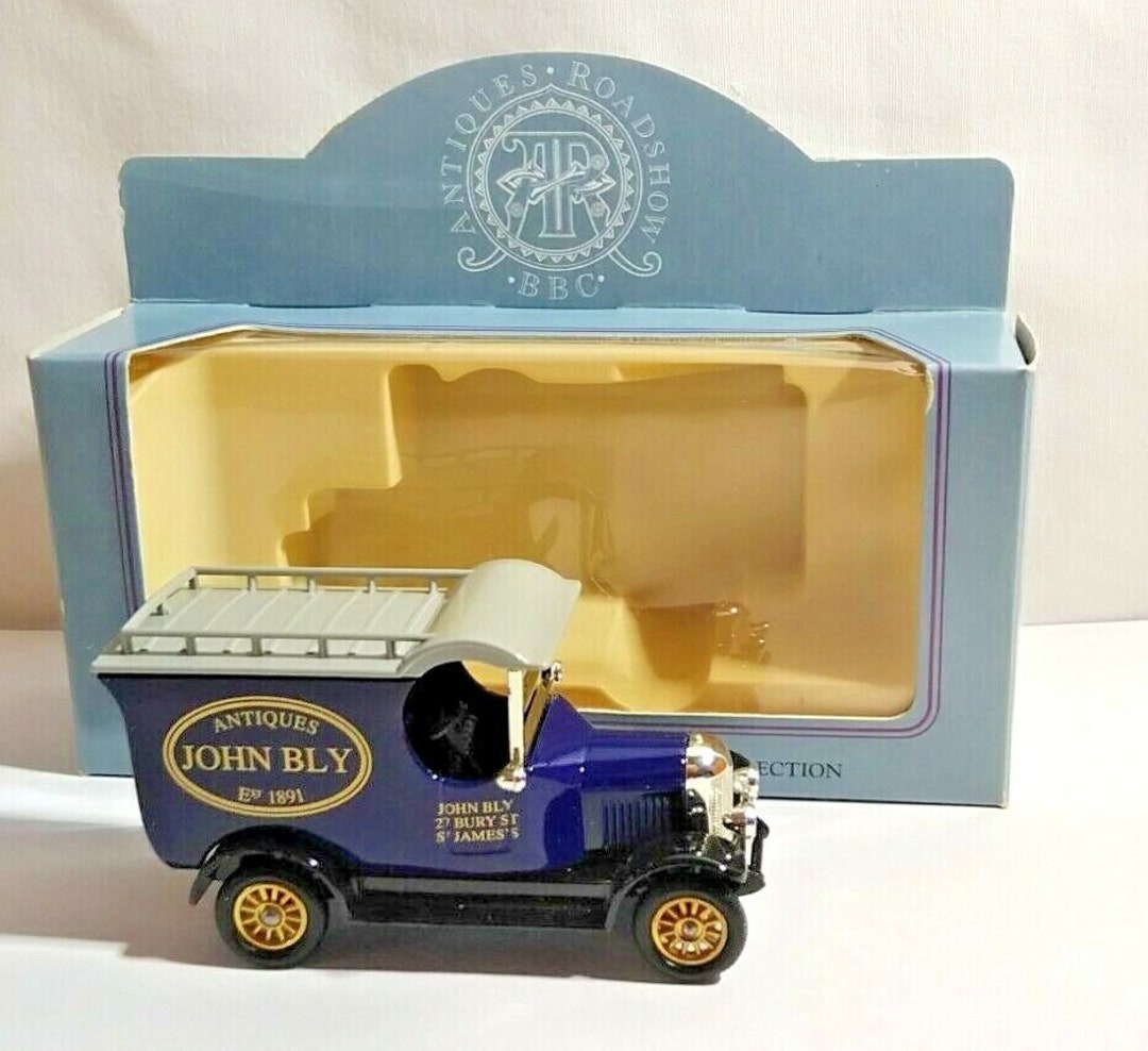 Lledo BBC Antiques Roadshow Bullnose Morris Van John Bly Antiques Blue Perfect Birthday Gift Miniature Collectable Model Toy Car Etsy UK
