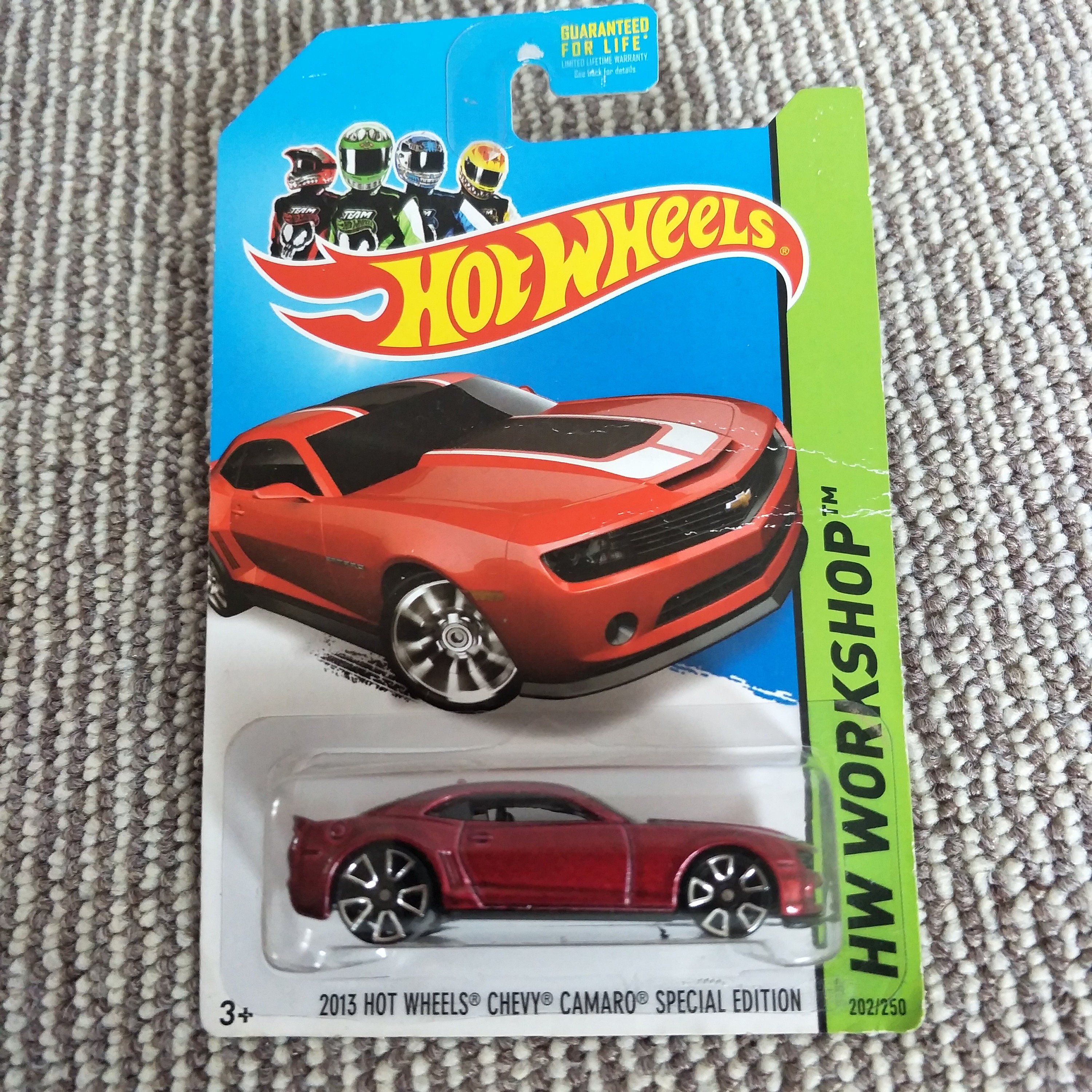 Hot Wheels Chevy Camaro Special Edition Red HW Workshop - Etsy