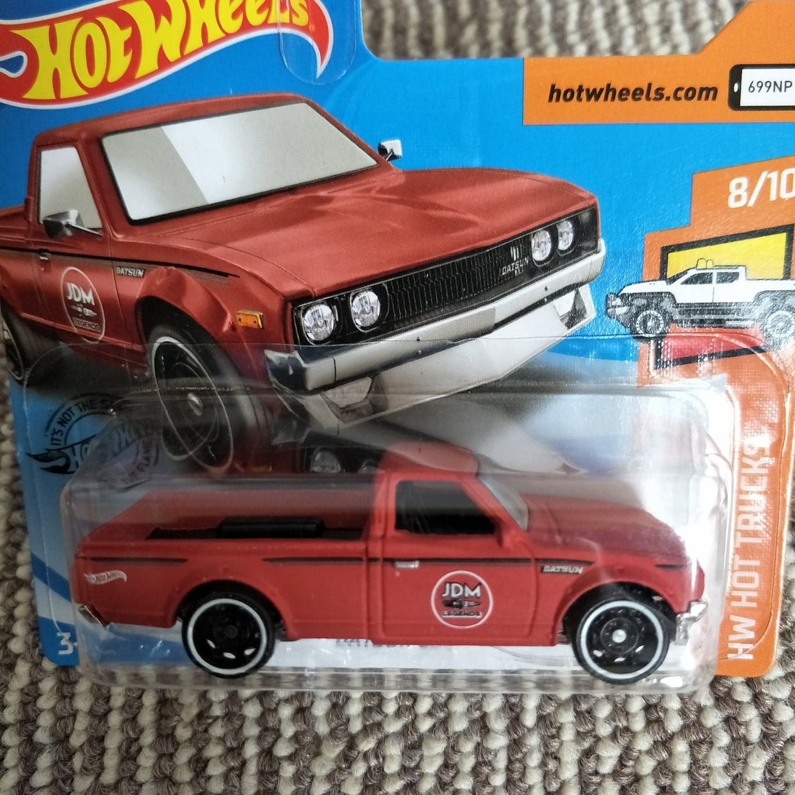 Hot Wheels Datsun 620 Red Hot Wheels Datsun 620 Red Matte HW Hot Trucks Perfect Birthday | Etsy