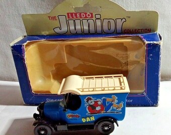 Lledo Junior Collection Bullnose Morris Van The Dandy - Desperate Dan Blue Perfect Birthday Gift Miniature Collectable Toy Car