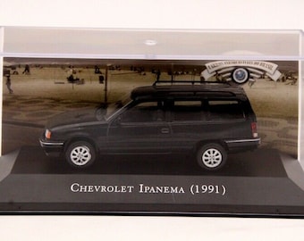 Chevrolet Ipanema 1991 Cars Toys Diecast Models Collection Black Altaya IXO 1:43Perfect Birthday Gift Miniature Toy Car