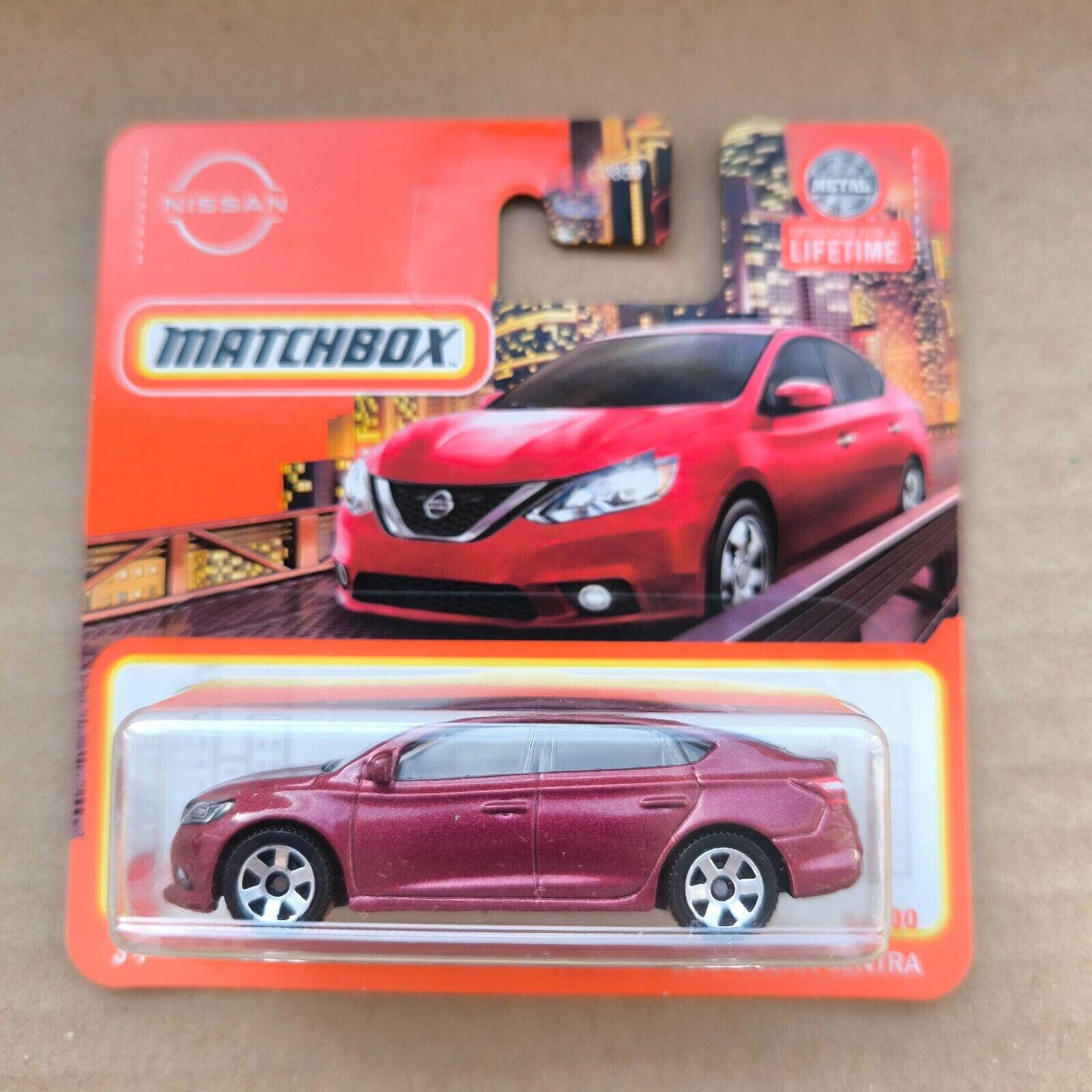 Matchbox Nissan Sentra Red Birthday Gift Miniature Model Car Matchbox Nissan Sentra Red Birthday Gift Miniature Model Car
