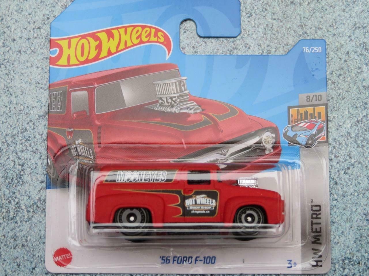 Hot Wheels 1956 FORD F 100 Red mooneyes HW Metro Perfect Birthday Gift Miniature Collectable Model Toy Car Etsy Canada