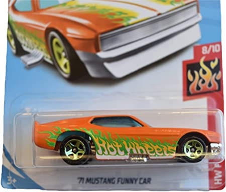 2019 Hot Wheels ''71 MUSTANG FUNNY CAR HW FLAMES SERIES 8/10~ Box Ship FREE!! 