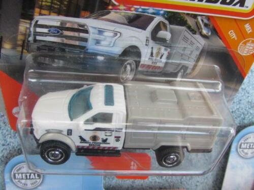 Matchbox Ford Animal Control Truck White Cab Mbx City