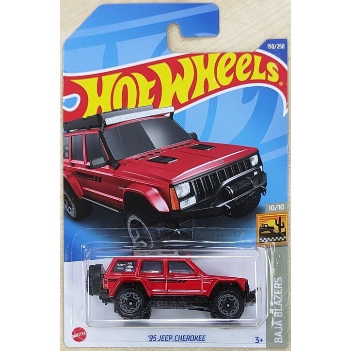 Hot Wheels 1995 Jeep Cherokee Red HW Baja Blazers Perfect - Etsy