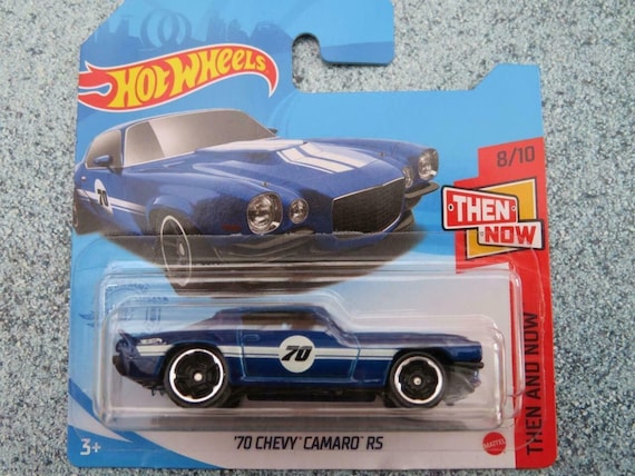 Hot Wheels 2018 #153/365 Camaro 1970 azul gráficos de velocidad de hardware 