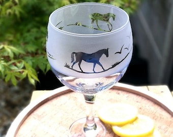 Gin Glass - Horse