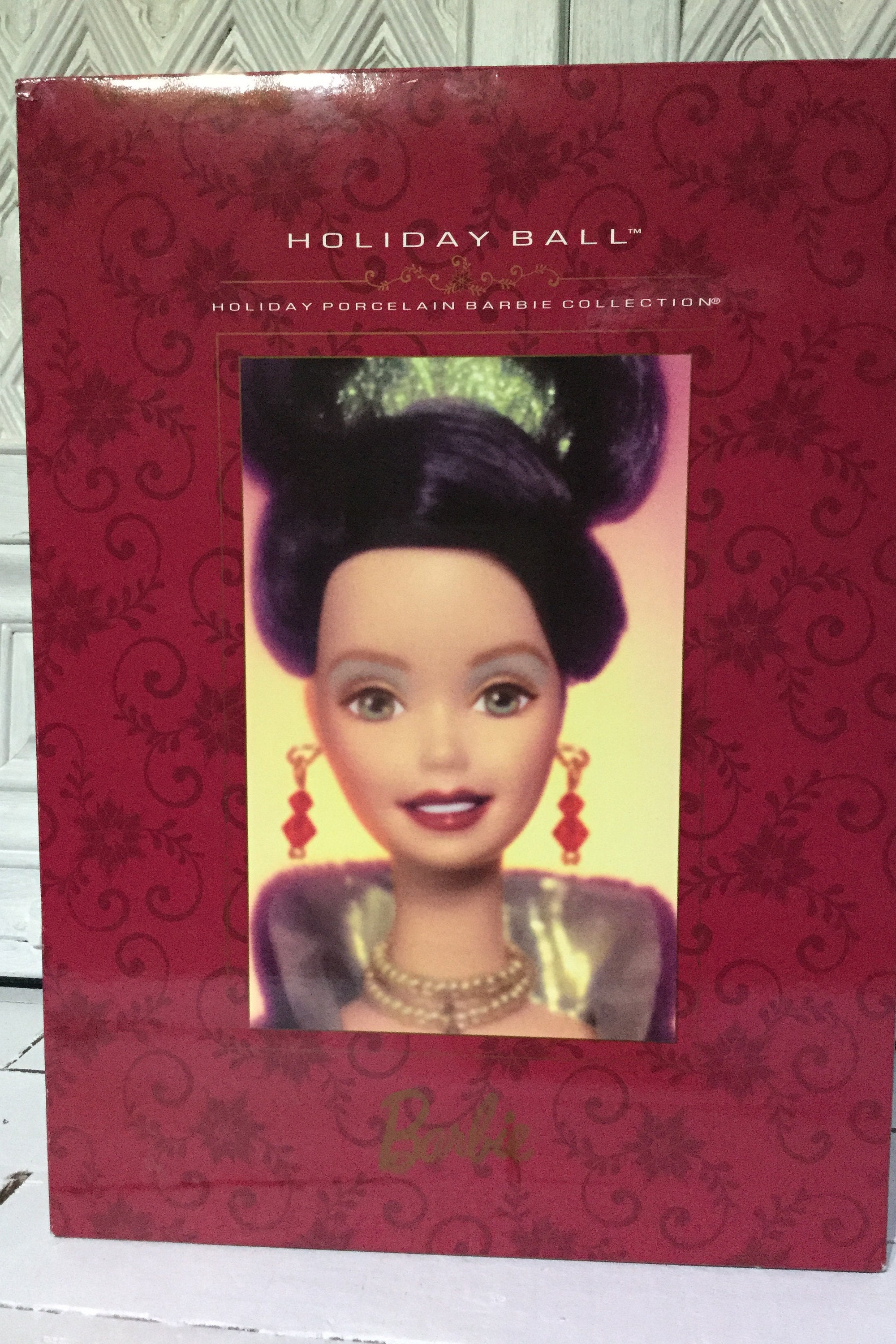 holiday porcelain barbie collection