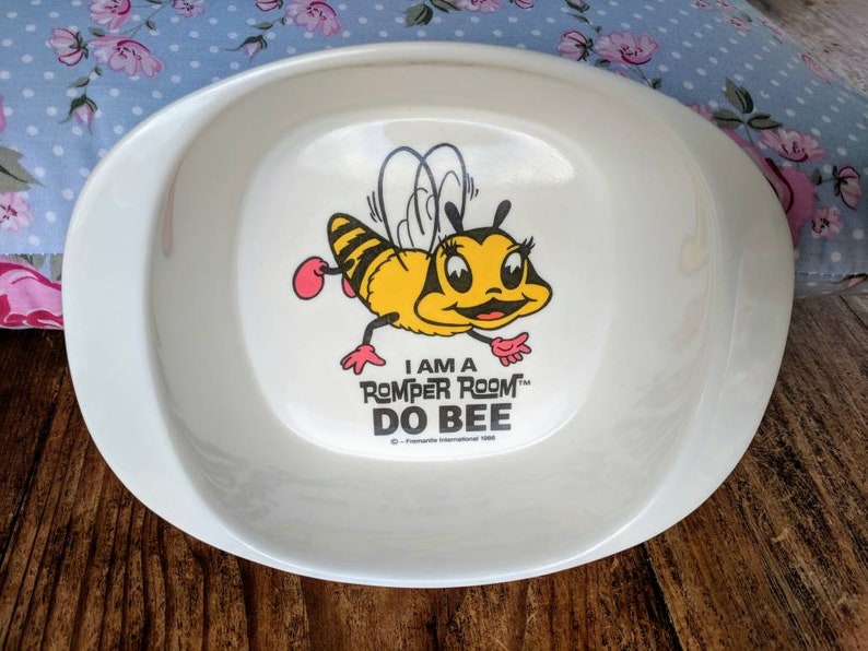 Romper Room Bowl I Am A Romper Room Do Bee