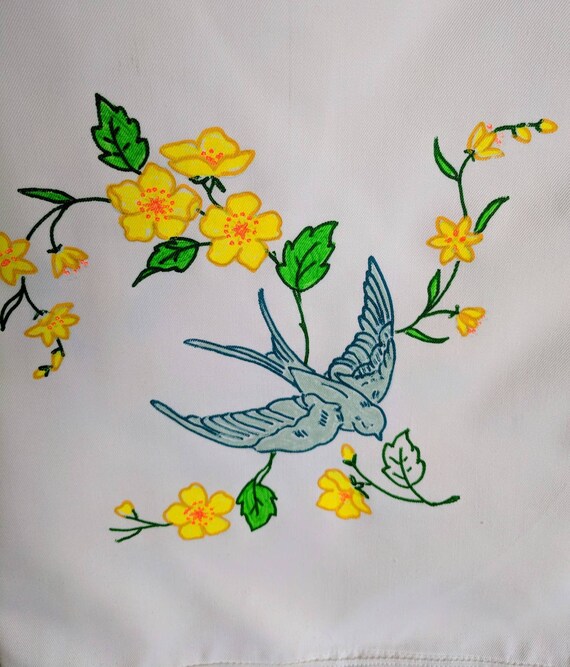 retro 1 yellow flower