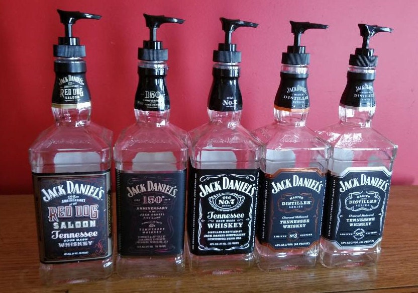 SPECIAL EDITIONS Jack Daniels Liquor Bottle 750 Ml OR 1L Soap - Etsy