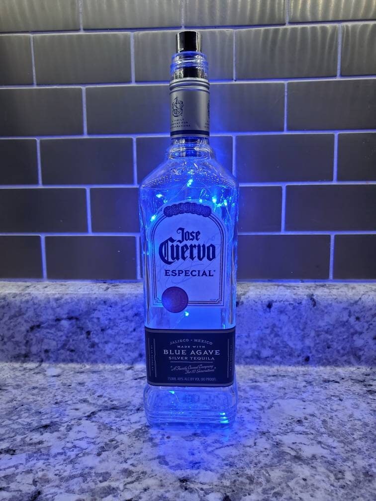 Jose Cuervo Silber Tequila Blue Agave Recycled Liquor 
