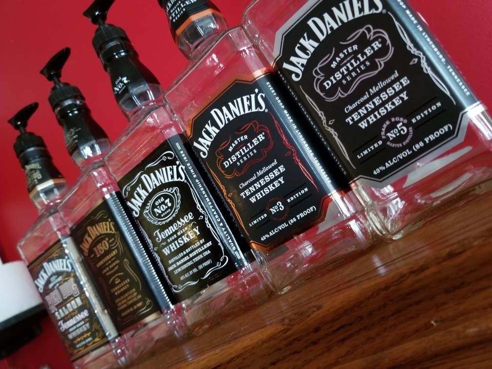 SPECIAL EDITIONS Jack Daniels Liquor Bottle 750 Ml OR 1L Soap - Etsy