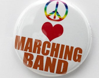 Marching Band Button or Locker Magnet