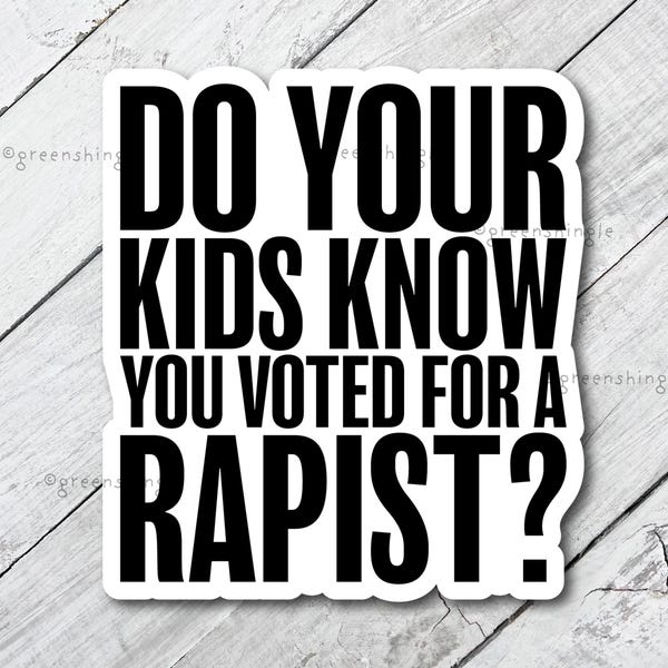 Political Sticker: Feminist Social Justice Label