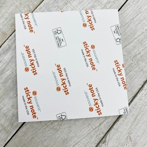 What. The. Fuck. Funny Sticky Note, notepad, Sassy Office Decor, Gift for Coworker, stocking stuffer image 4