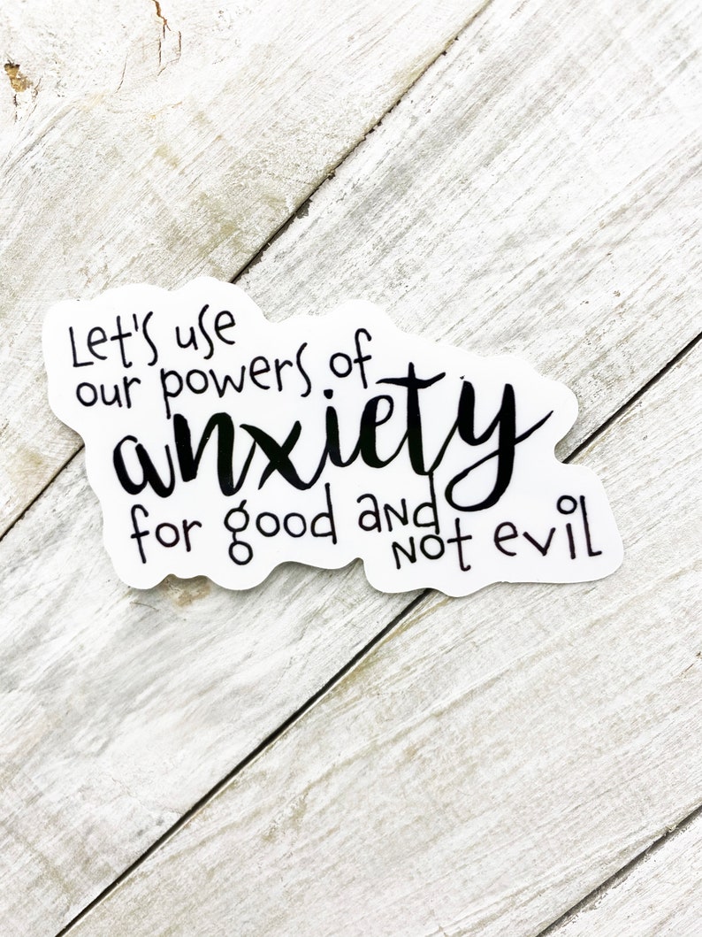 My Favorite Murder Anxiety Sticker, Laptop Decal, True Crime Gift bild 2