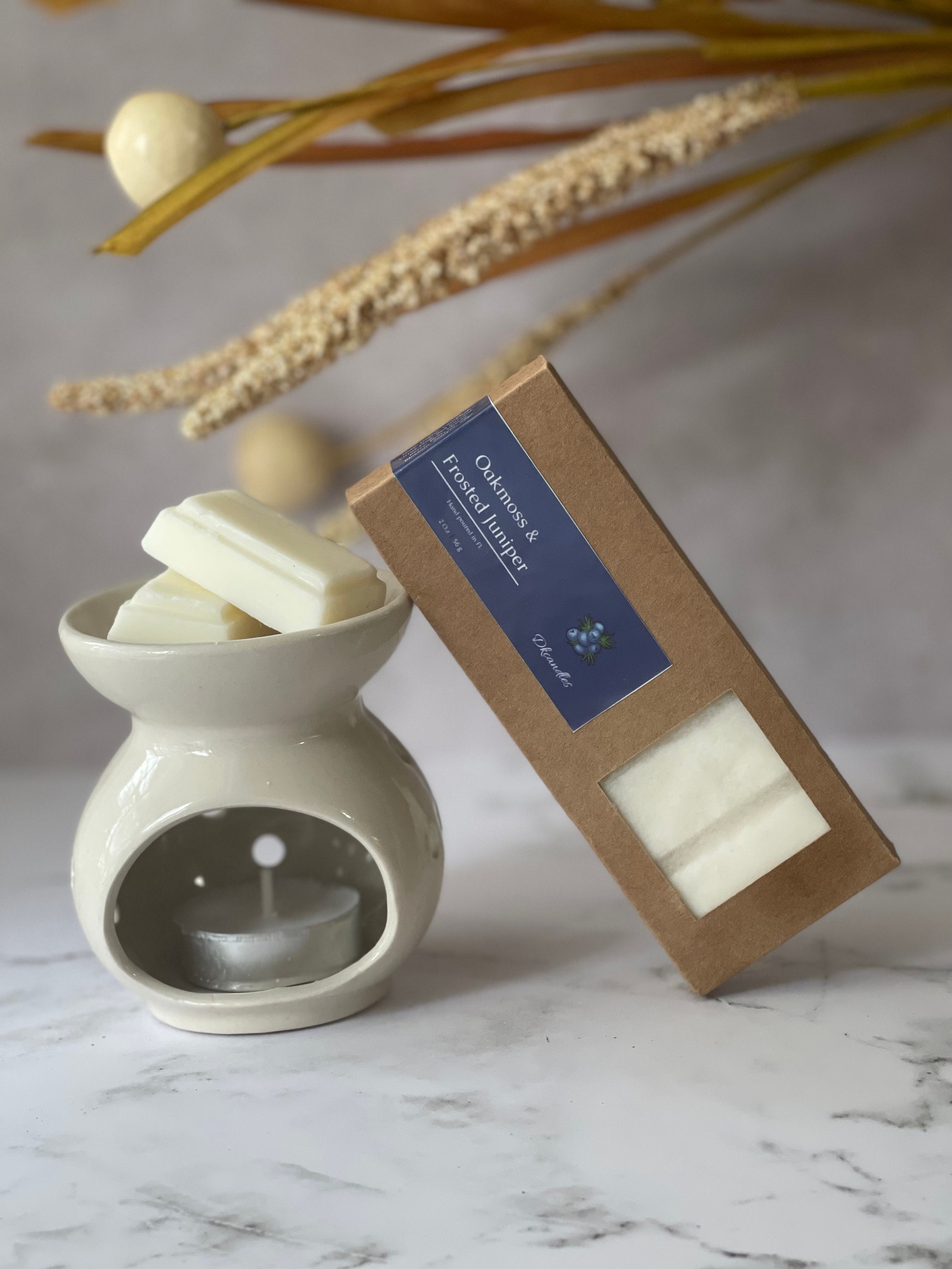 Oakmoss and Amber & Frosted Juniper Fragrance Oil Soy Candle Etsy