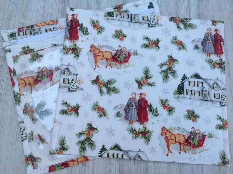 etsy cross stitch project bags