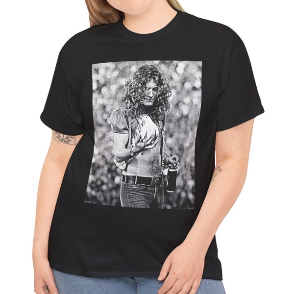 Robert Plant With Dove Tshirt Etsy