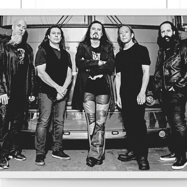 Dream Theater, American Band, Progressive Metal, Progressive Rock, Dream Theater Poster, Rock Icons, Music Lover Gift, Dream Theater Print