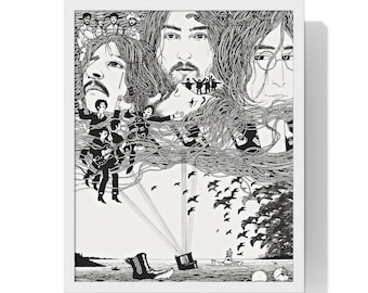 Beatles, Revolver, Album Cover Poster, Rock, Pop, Psychedelia, Beatles Poster, Revolver Print, Rock Legends, Beatles Print, Revolver Poster