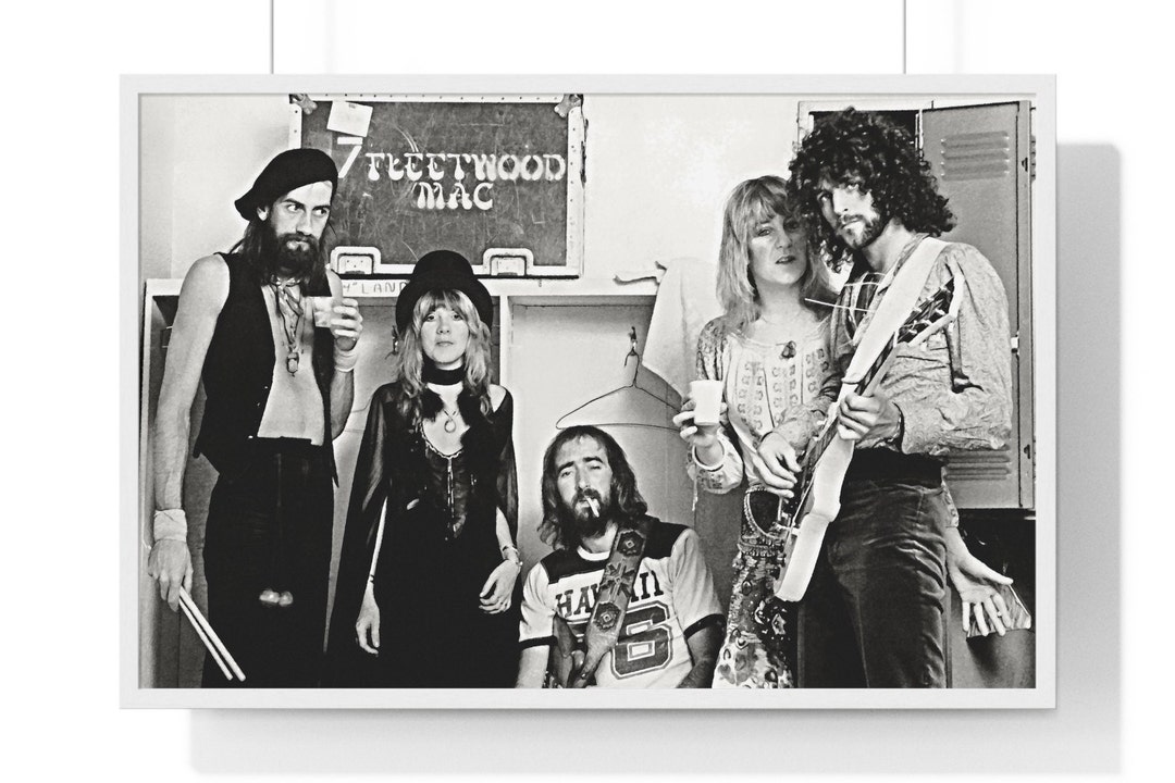 Fleetwood Mac Poster, British-american Rock Band, Rock, Pop Rock, Folk