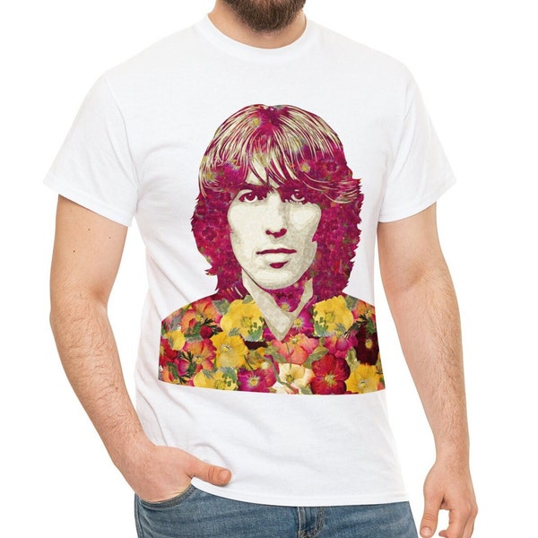 George Harrison, Beatles, Unisex T-Shirt, George Harrison Artwork, Beatles Gift, George Harrison T-Shirt, Music Lover Gift, Beatles T-shirt