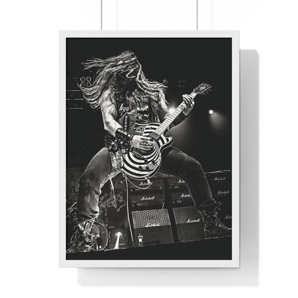 Zakk Wylde Live, Black Label Society, Zakk Wylde, Heavy Metal, Groove Metal, Zakk Wylde Gift, Ozzy Osbourne, Pantera, Zakk Wylde Poster