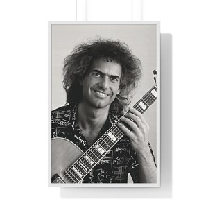 Pat Metheny, 1990, American Jazz Guitarist, Composer, Pat Metheny Gift, Jazz, Jazz Fusion, Latin Jazz, Progressive Jazz, Pat Metheny Poster