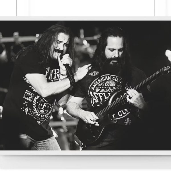 Dream Theater, John Petrucci, James LaBrie, Dream Theater Print, American Band, Progressive Metal, Dream Theater Poster, Progressive Rock
