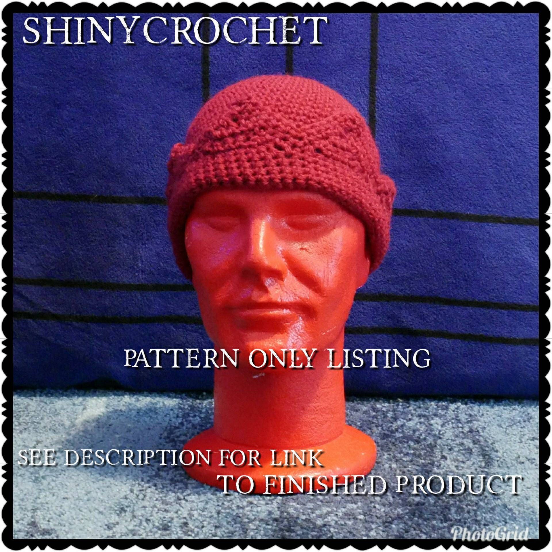 Jughead Hat Crochet Pattern Whoopee Cap Jughead Beanie Etsy