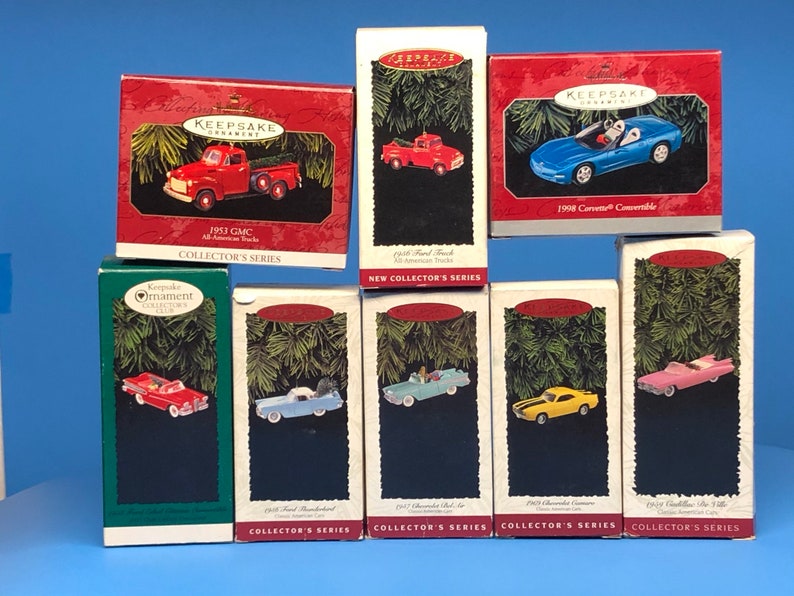 Hallmark Classic Cars & Trucks Ornaments Collectors Series Etsy