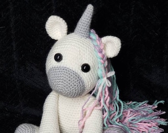 Crochet Unicorn, Uni the Unicorn, Unicorn, Horse