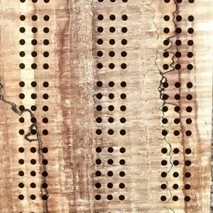 Spalted Maple Cribbage Board (2 Track or 3 Track)
