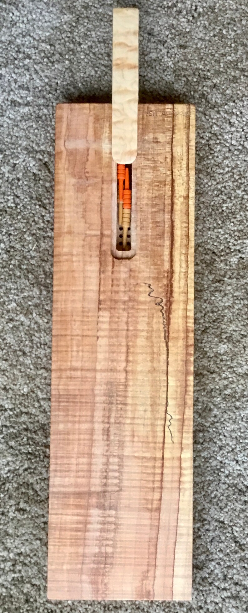 Spalted Maple Cribbage Board (2 Track or 3 Track) image 5