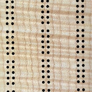 Spalted Maple Cribbage Board (2 Track or 3 Track) image 8