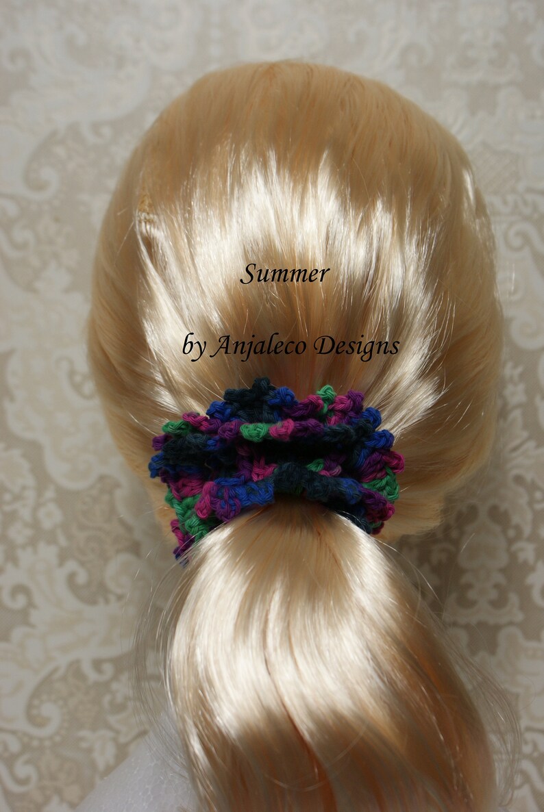 Hair Band Hair Tie Hair Elastic Summer Elegant Scrunchie
