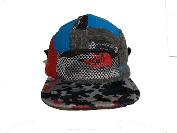 North Face Reworked Upcycled 5 Panel Hat Camo Brim Etsy North Face Reworked Upcycled 5 Panel Hat Camo Brim Etsy